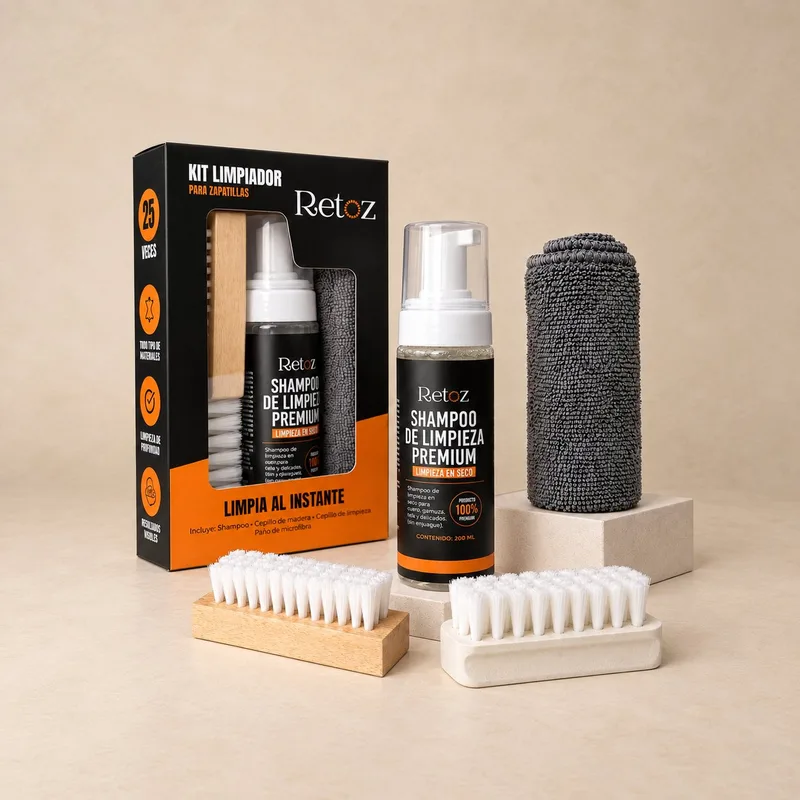 Kit limpiador para zapatillas