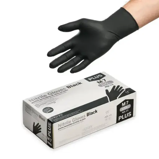 Guantes de Nitrilo- Caja de 100 Unidades